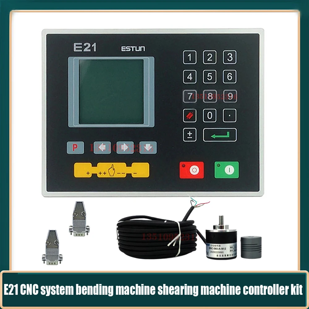 

The New Estun E21 Shearing Machine Bending Machine E21 Cnc System Controller Supports Single-step/Multi-step Programming