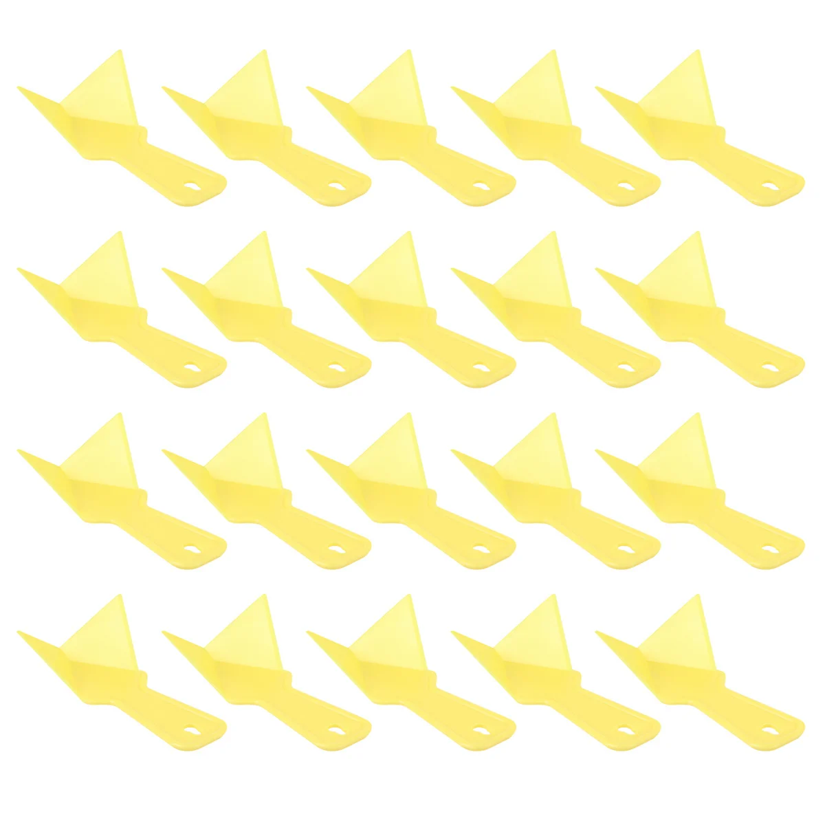 

20Pcs Drywall Corner Tool Plastic Handle Thickened Scraper Corner Knives Easy Use Home Renovation DIY