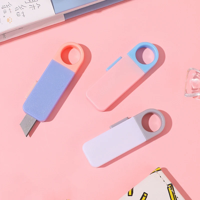 Cute Mini Portable Utility Knife USB Flash Disk Shape Express Box Knife Paper Cutter busta Opener Craft Wrapping Stationery