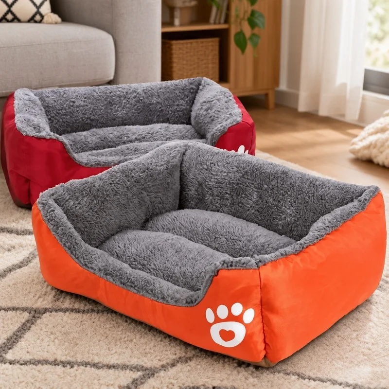 Soft Plush Sleep Pad for Small Pets, Comfortable Cushion Mat for Puppies, Cats, and Tiny Dogs