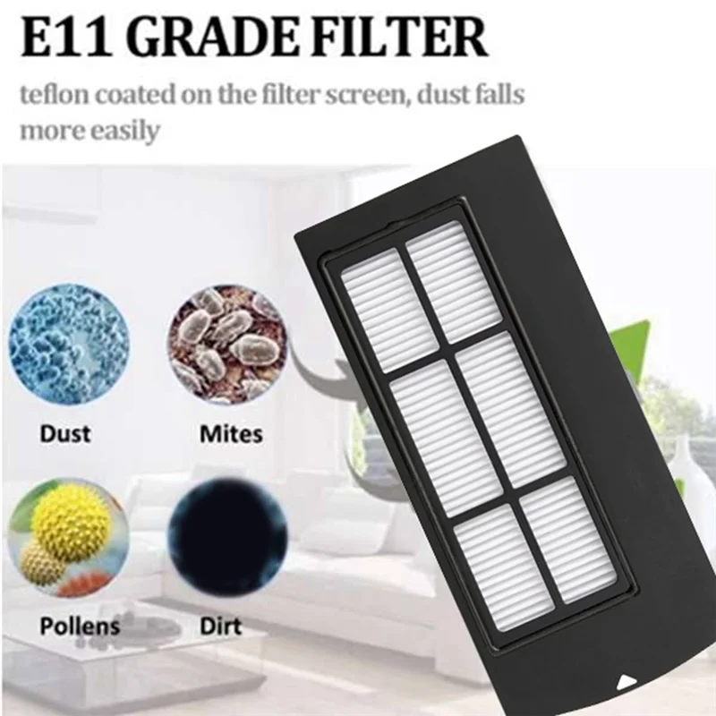 ABKR-HEPA Filters For EUFY X9 Robotic Vacuum Cleaner Washable Filter Replacements Accessories Filter