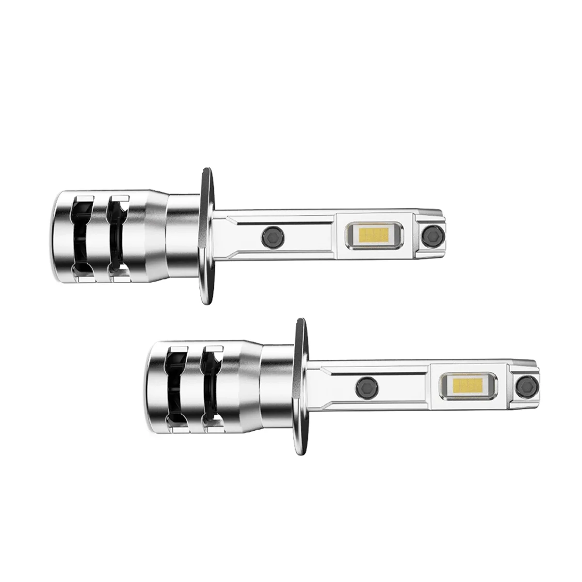 2 pçs mini diodo caminhão lâmpadas automáticas 6000lm 25w h1 led healight 6000k luz branca carro plug and play luz led healight