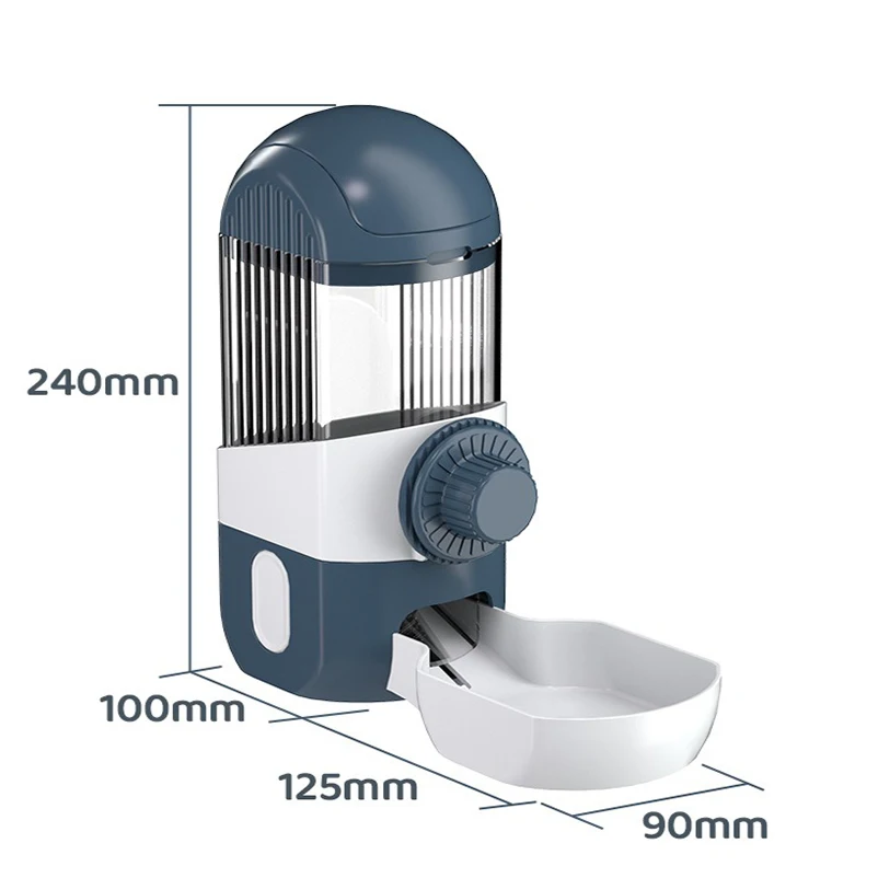 Pet hanging water feeder cat and dog hanging cage automatic food and water feeding artifact pet supplies