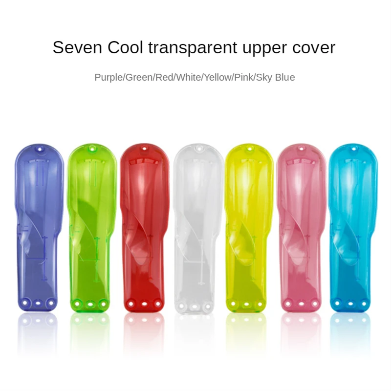 Yellow Purple Blue Transparent Hair Clipper Top Housing Cover Clear Upper Lid For Wahl 8591/8148/8504 Series Hair Clippers
