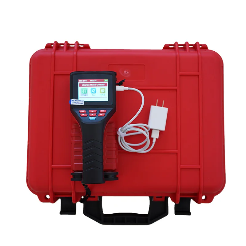 

ALL-IN-ONE Integrated Rebar Scanner Concrete Rebar Tester Detector Wall Scanner Ferro Scan 1 Year IP55 Protection 1% Accuracy