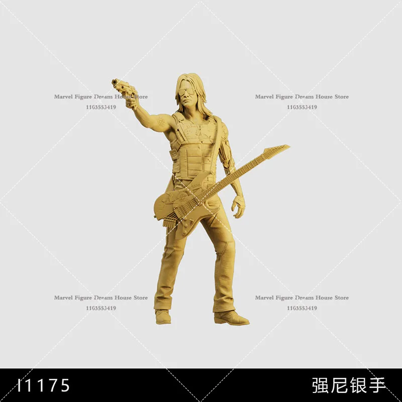 Multiple 1/64 1/43 1/35 Scale Miniature Scene Doll White Model Un-panited Cyberpunk Johnny Silverhand Jack Judy Action Figure