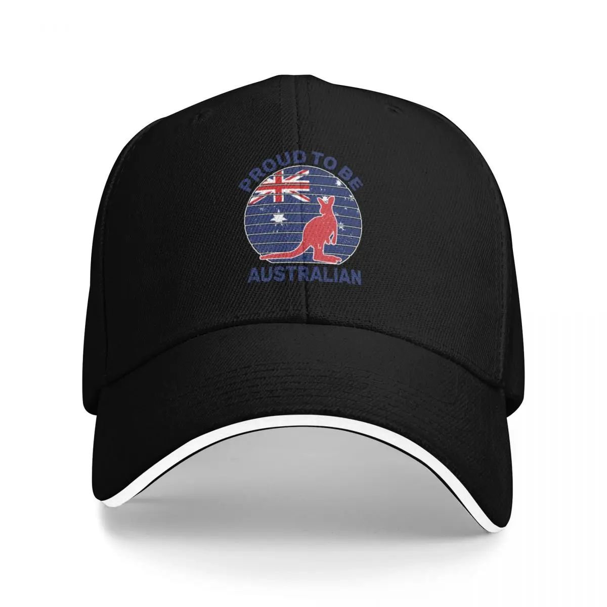 

Proud To Be Australian, Patriotic Baseball Cap tea Hat Unique hats Male Women's