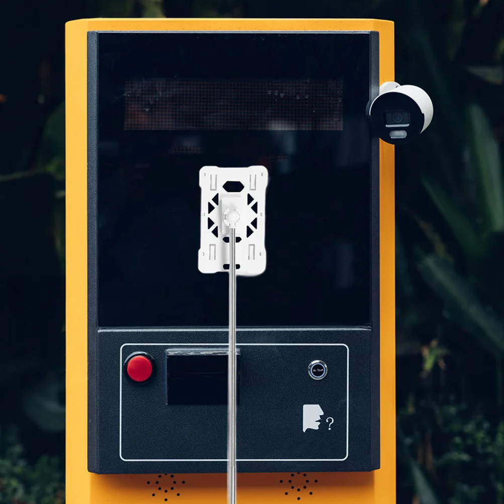 

3Pcs Telescopic Rod Card Reacher Extendable Parking Permit Holder Clip Durable Easy Use Multifunctional Garage Toll Booths