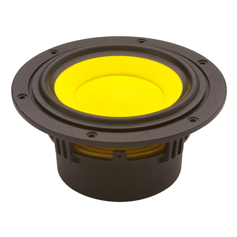 1 Piece Original HiVi D6G/D6.4+/D6.8+ 6.5\'\' Home Audio Midwoofer Speaker Unit Casting Aluminum Frame PP Cone 4/8ohm 120W D174mm