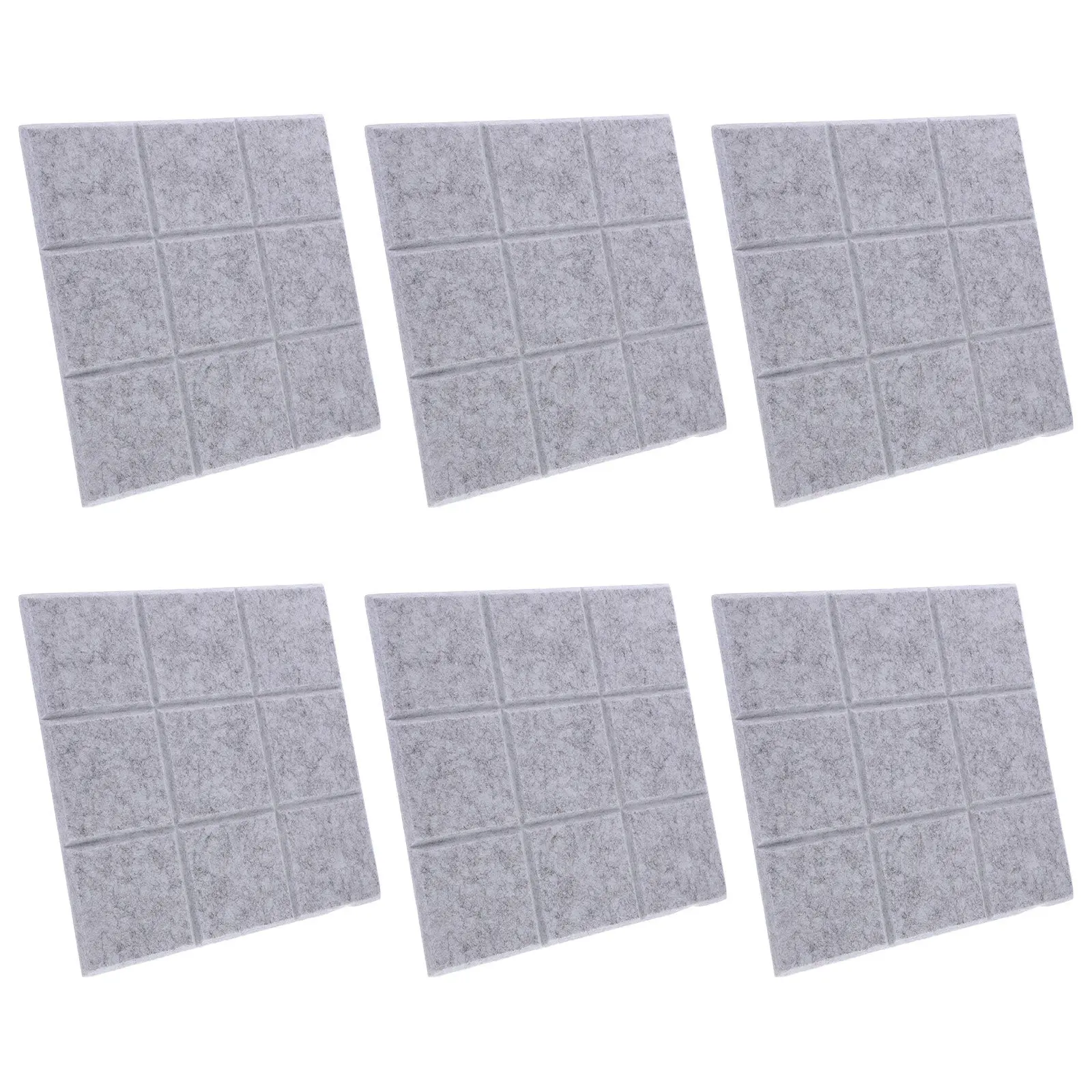 

Набор из 6 фетровых досок-пинбордов на самоклеящейся основе для заметок, фотографий, эмалевых значков, декоративного оформления в офисе