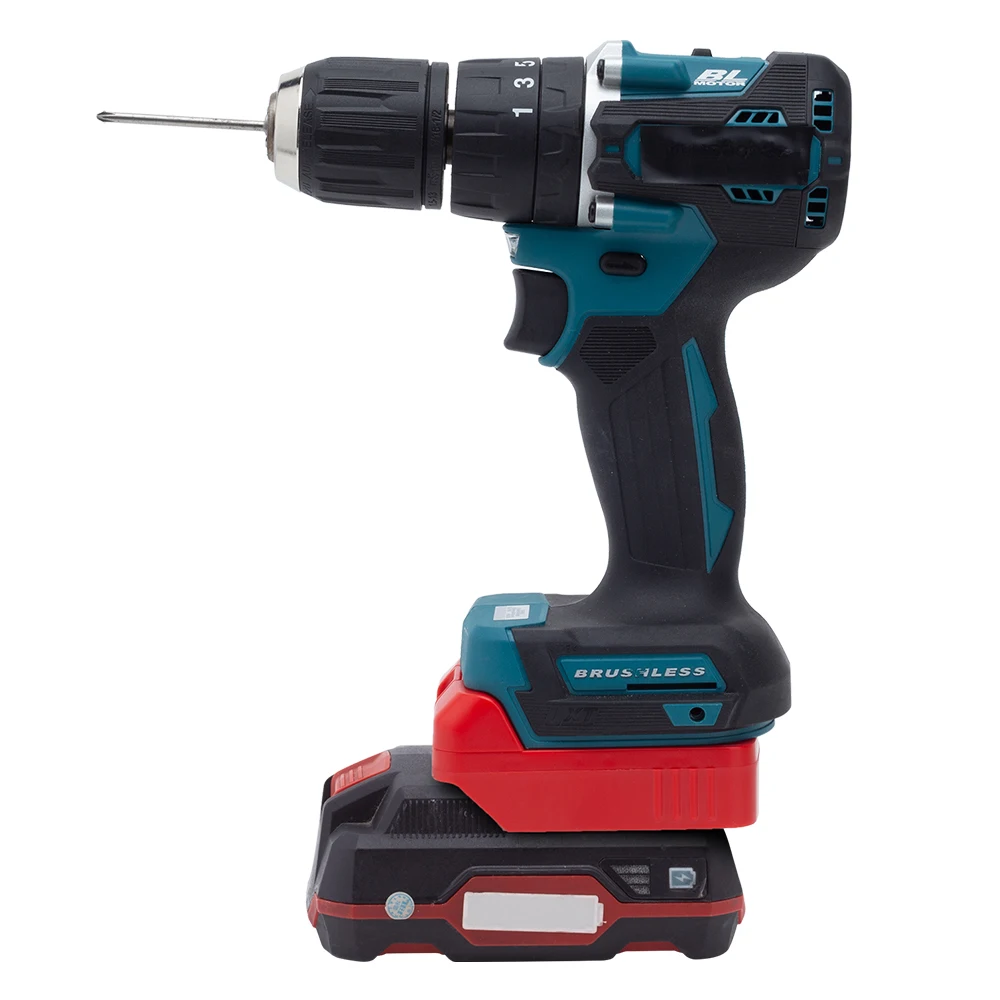 Imagem -06 - Conversor de Adaptador de Bateria para Parkside X20v Team para Makita 18v Li-ion Ferramentas Elétricas sem Fio sem Bateria e Ferramenta