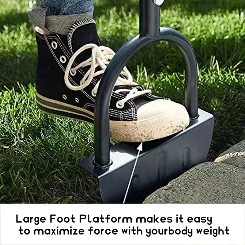 A69elawn Pala per bordi Pala da giardino Pala per bordi da giardino Pala per bordi da giardino Strumento per bordi per prato Pala per rifilatura a gradini