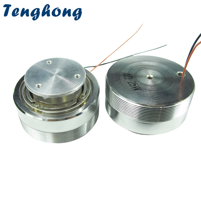 Tenghong 2 pçs 2 Polegada alto-falante de ressonância 50mm vibração baixo alto-falante 4 ohm 25w 8 ohm 20w parafuso buraco para banheira massageador