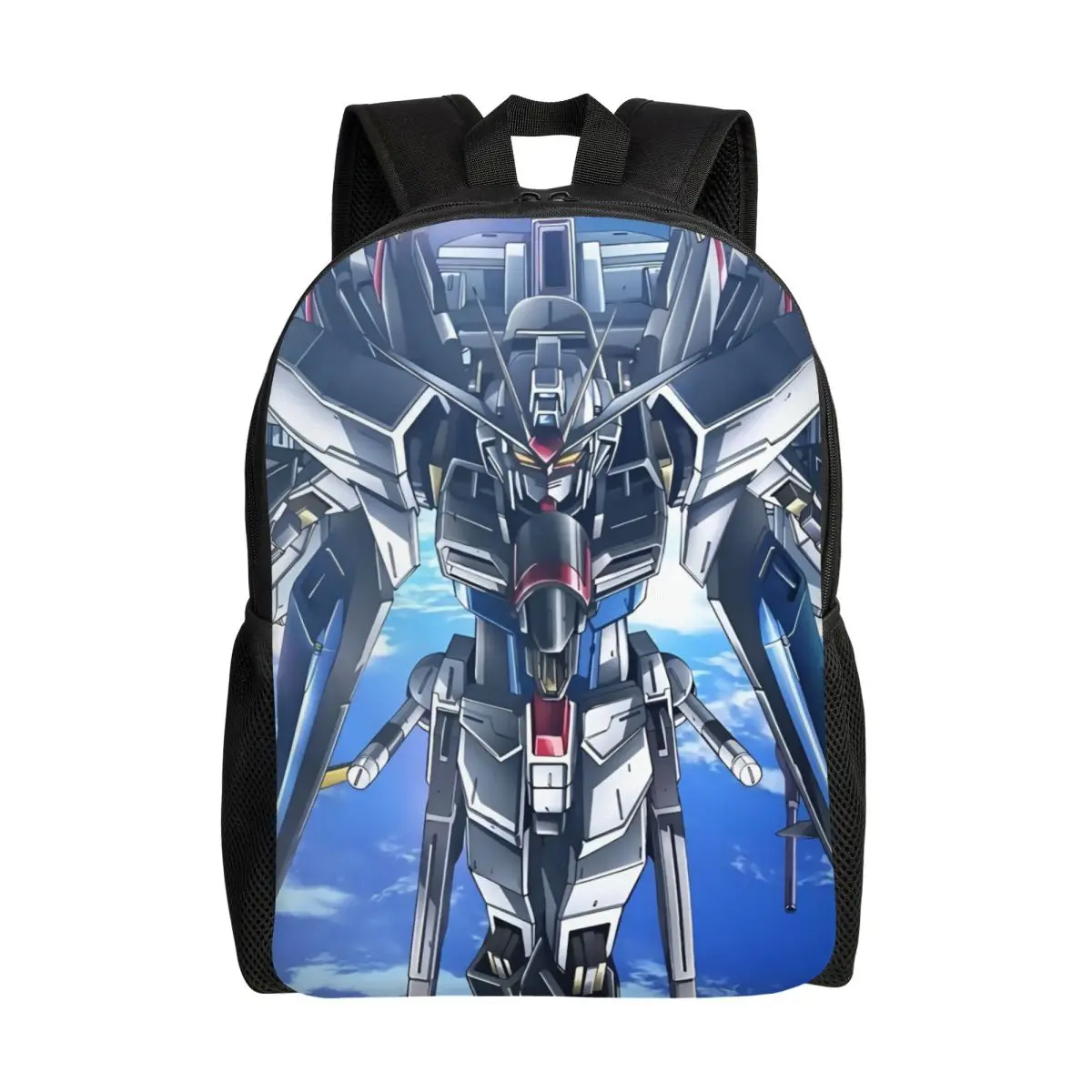 

Стильные рюкзаки G-Gundams с аниме-принтом для женщин и мужчин, водонепроницаемые школьные и студенческие сумки, манга-бэги с принтом, сумки для книг