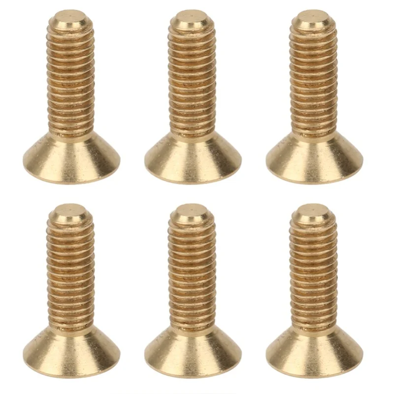 

50Pcs Countersunk Hex Socket Screws Pure Copper Flat Head Hardware Accessories M5M5 X 16