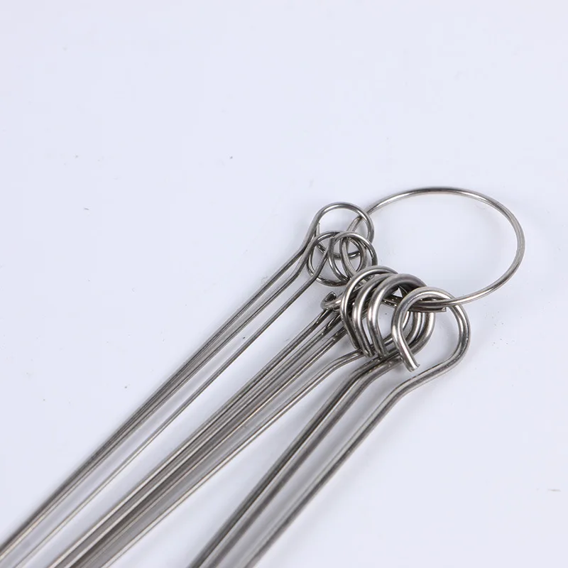 Metal Torch Tip Cleaner Gas Welding Brazing Cutting Torch Cleaner Guitar Nut Needle Files Nozzle Jet Tools For Welding Gadgets