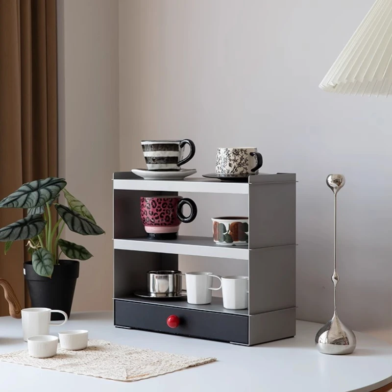 

High Court Cup Holder Coffee Cup Storage Display Stand Water Holder Shelf Fingerprint Free Stainless Steel