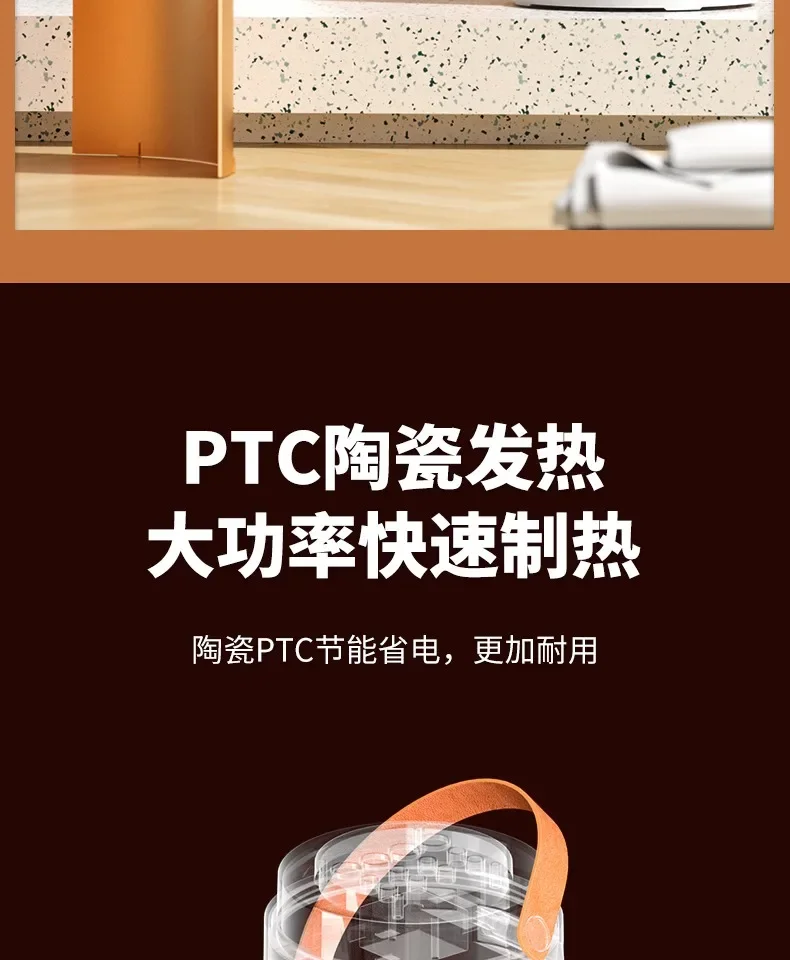 Вертикальный электрический обогреватель 220 В с эффективным нагревом и энергосберегающей функцией