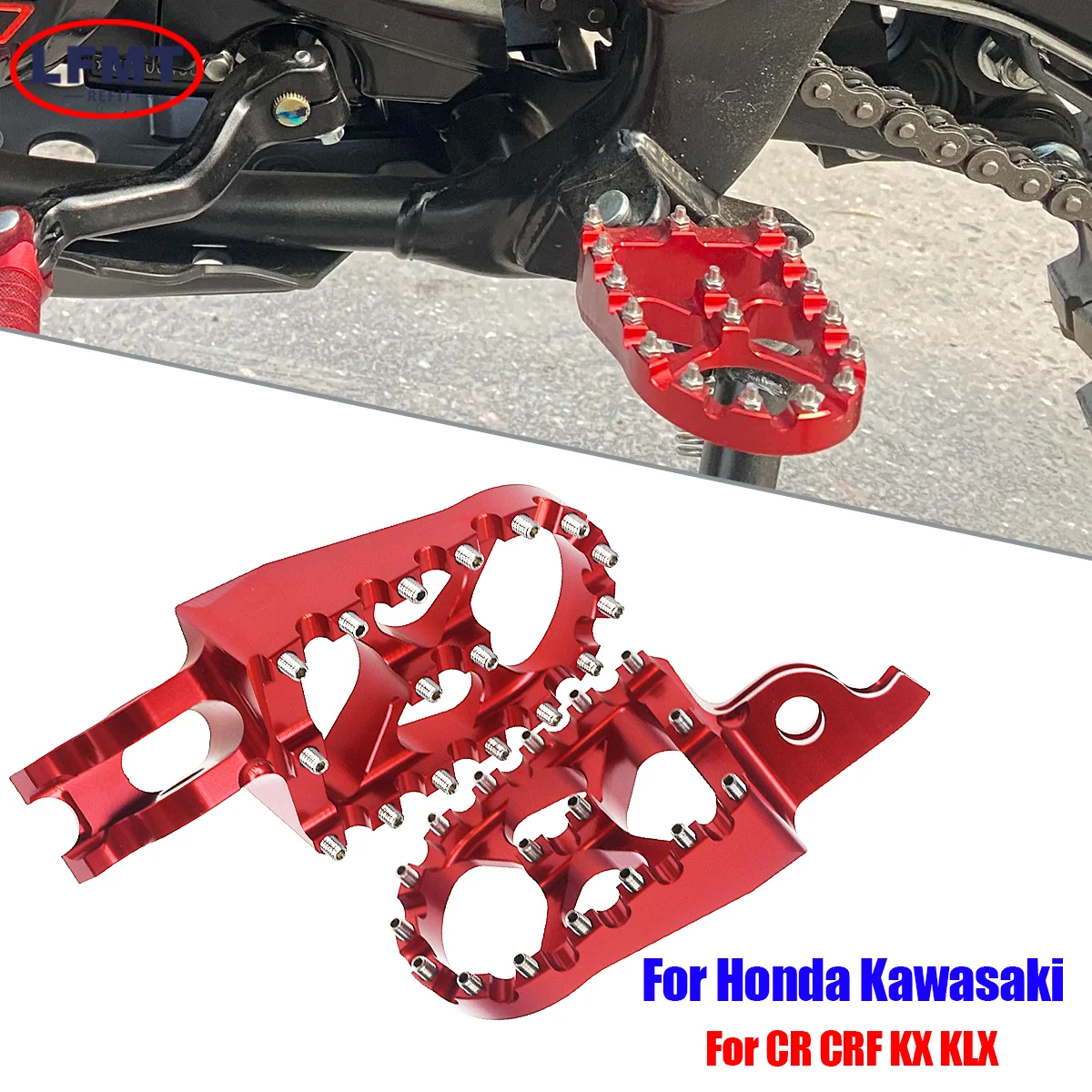 Motorcycle Cnc Foot… - image