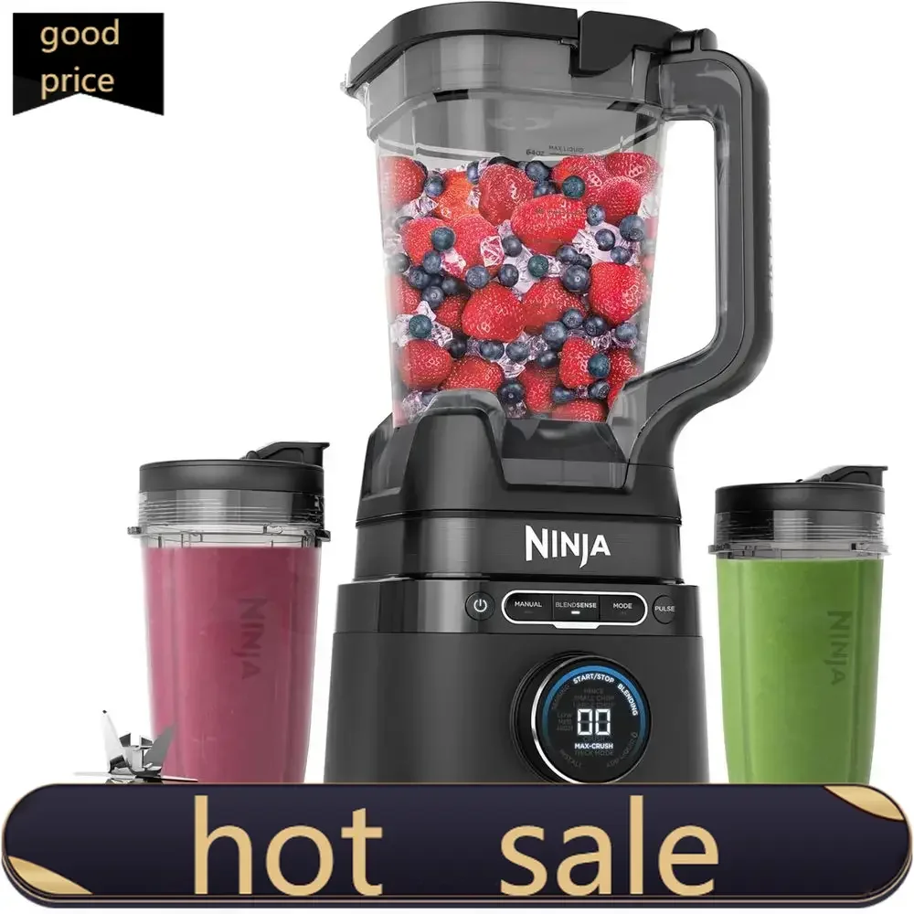 

Activity pricePopularPowerful Blender with Smart Technology for Smoothies and More, Compact Design, 1800W, 72oz Jug, 2 x 24oz Cu