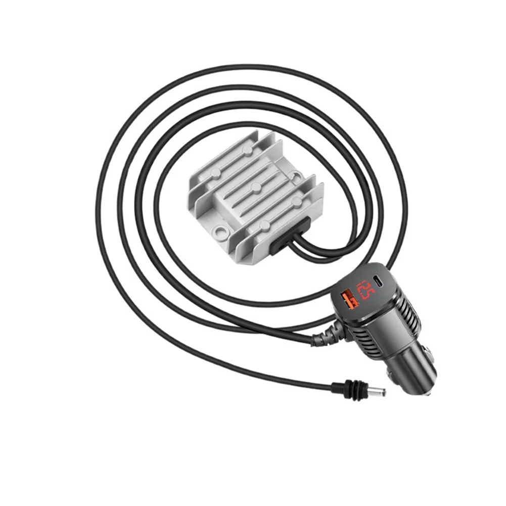 For Starlink Compatible DC DC Boost Converter 12V24V to 30V3.5A Output Power Module with 2m 5m Black ABS Cable