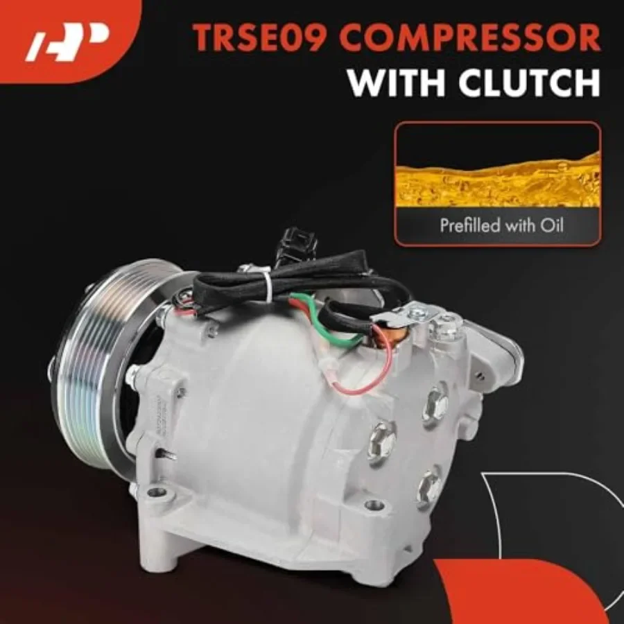 Compressore AC condizionatore d'aria con frizione compatibile con Honda Civic 20122015 1.8L Acura ILX 20132015 2.0L
