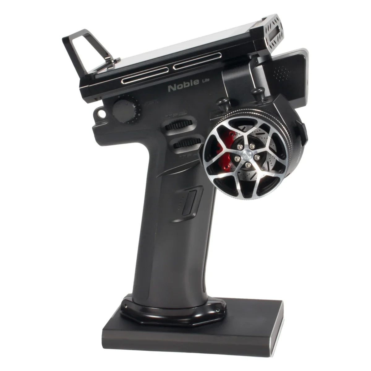 Aluminum Alloy Transmitter Protector Carrying Handle Steering Wheel for Flysky Noble Lite / NB4 / PRO Controller Screen Frame