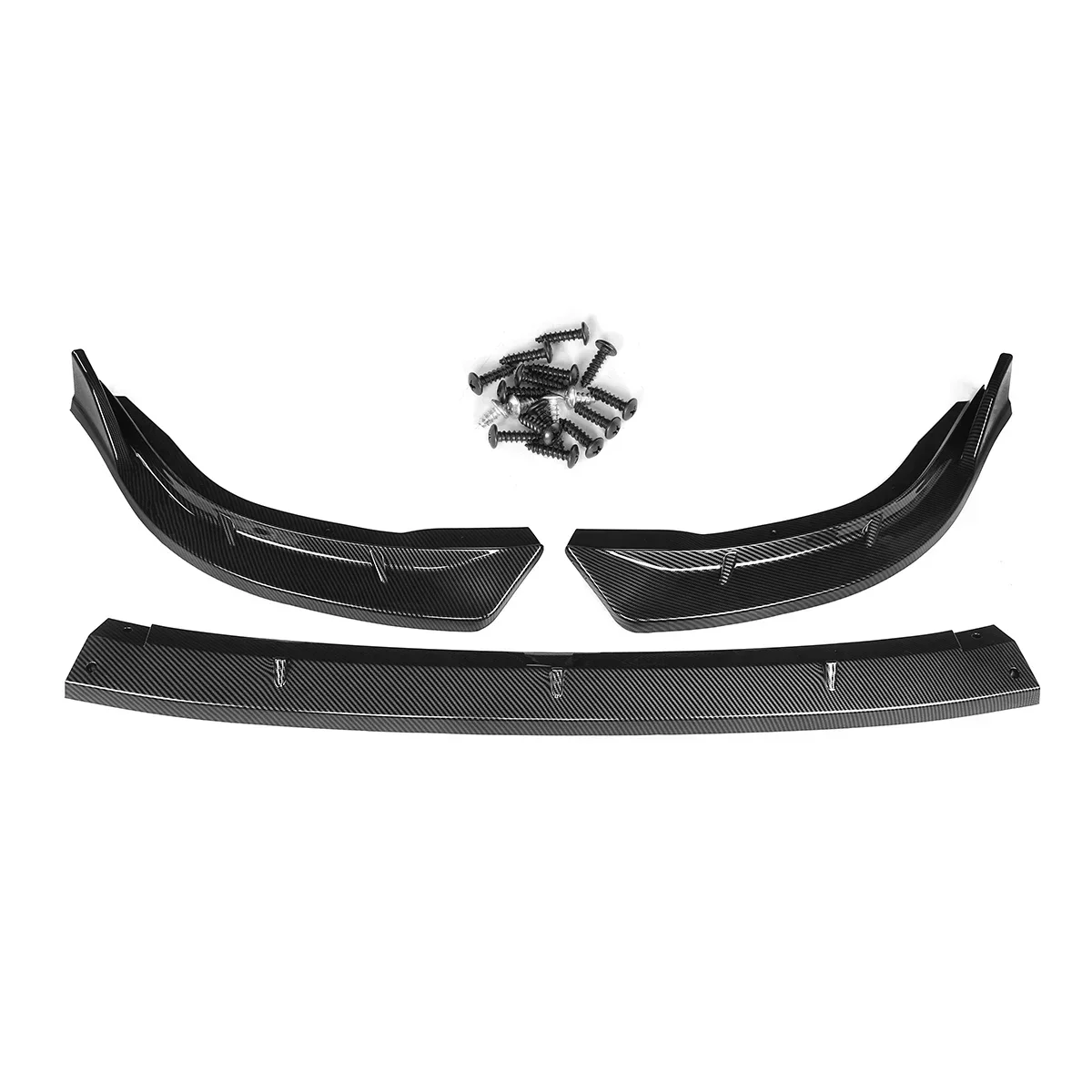 High Quality Car Front Bumper Lip Chin Bumper Splitter Cover Trim For Honda For Civic 8th Generation 2006-2011 Exterior Part