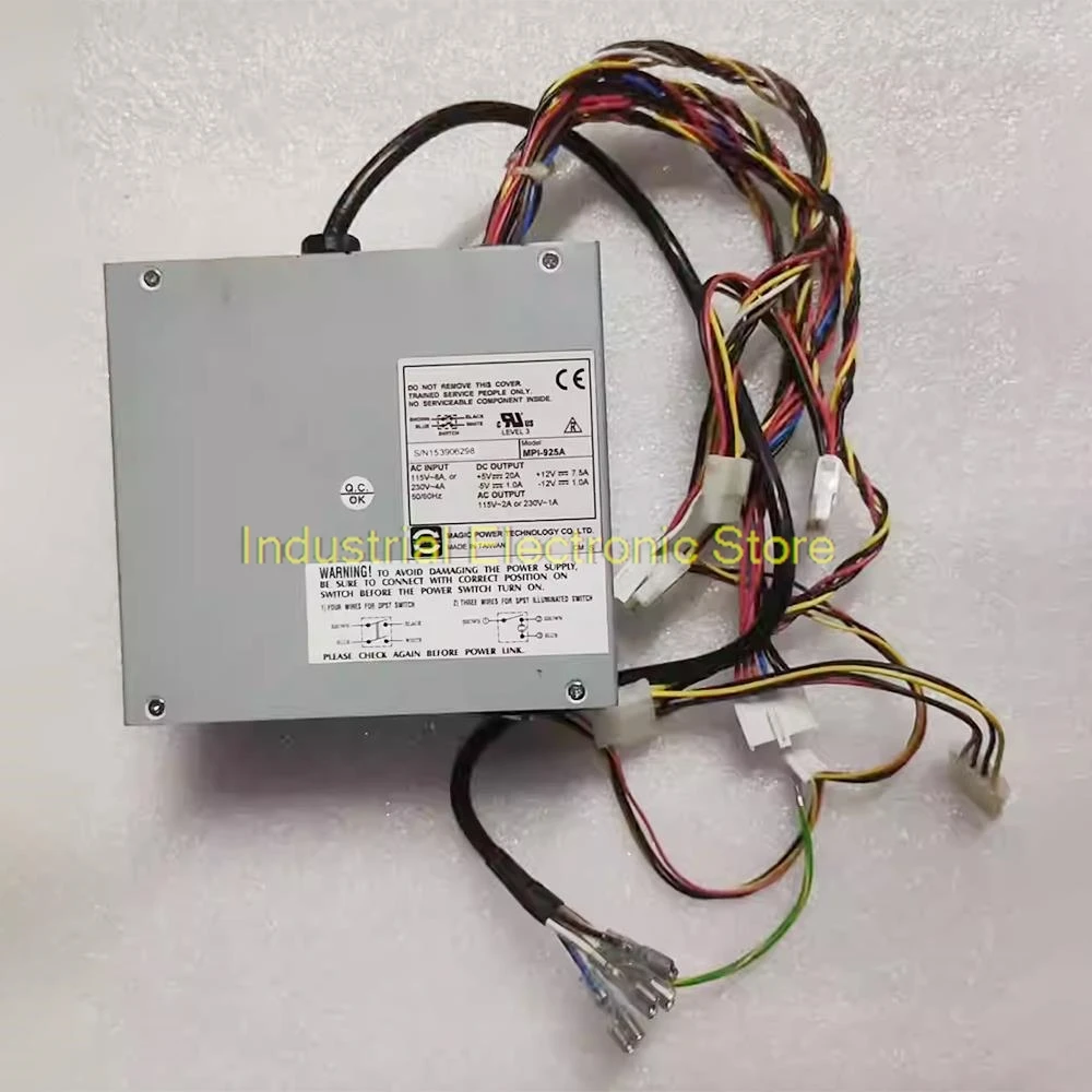 For IEI Industrial AT Power Supply MPI-925A