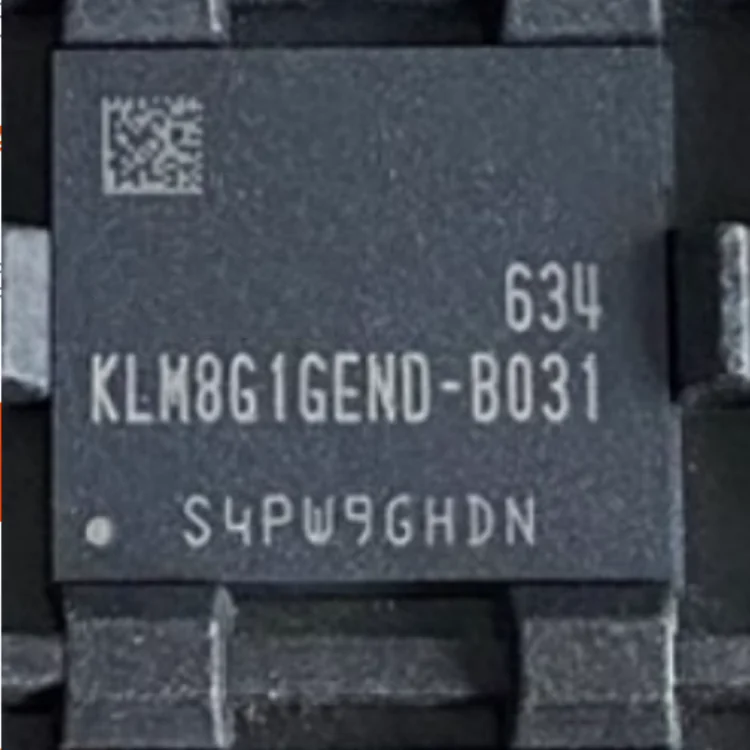 DIXSG 1pcs New KLM8G1GEND-B031 KLM8G1GEND-BO31 KLM8G1GEND BGA153 8G EMMC Memory IC in stock