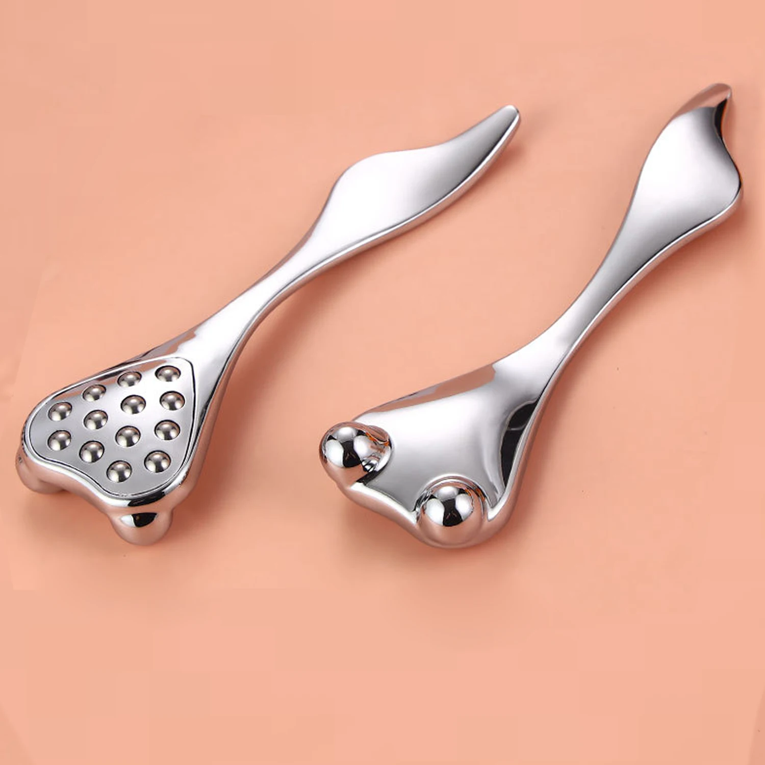 Rodillo Facial 4 en 1 y herramienta Gua Sha para mujer, masajeador Facial para reducción de hinchazón, herramienta de Spa de belleza antienvejecimiento para estiramiento de la piel