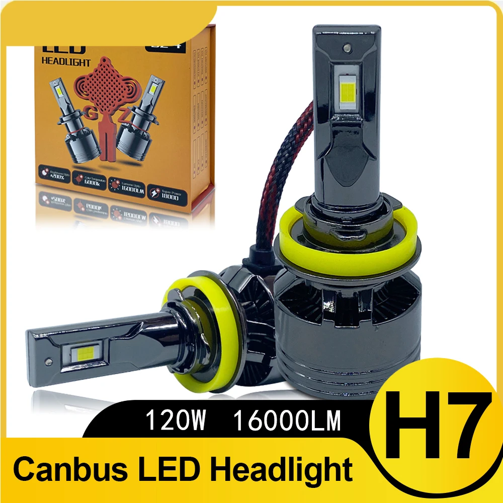 

Headlamp Bulb for Cars High Power Canbus LED Headlight Lamp H4 H1 H3 H7 H11 H8 H9 9005 9006 9012 Plug and Play LED Light