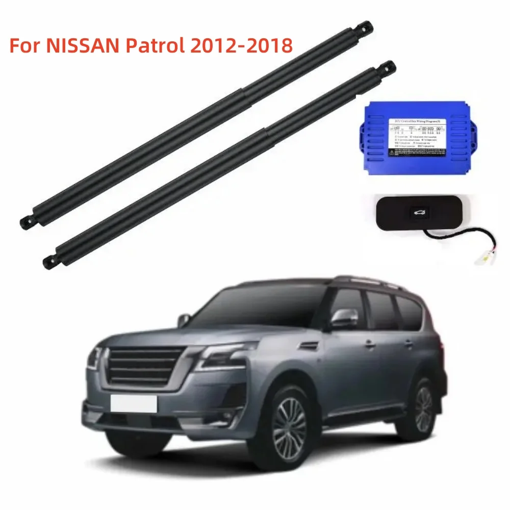 For Nissan Patrol Electric Tailgate lift Car Trunk Lifter double lever Automotive supplies electric suction rear trunk upgrade