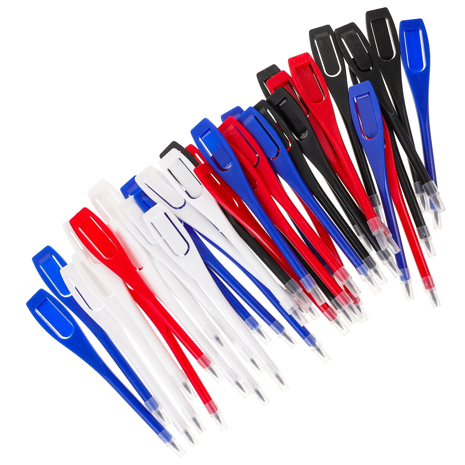 

40pcs Scoring Pencils Golf Practice Supplies Portable Plastic Material Writing White Red Blue 2B