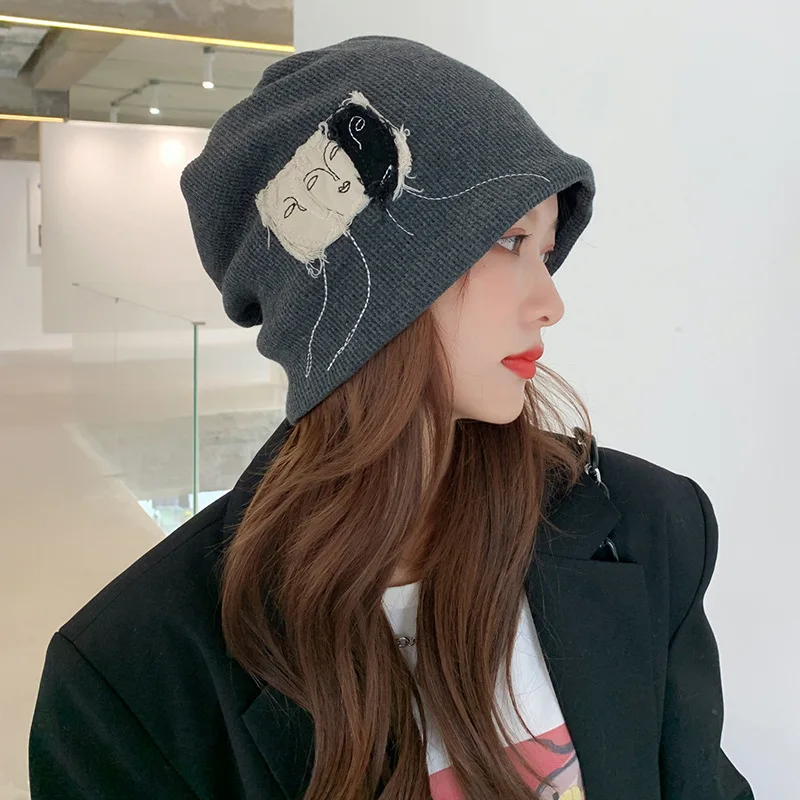 Hat woman spring and autumn dui dui hat autumn and winter cold hat Korean version of moon hat postpartum manufacturers wholesale