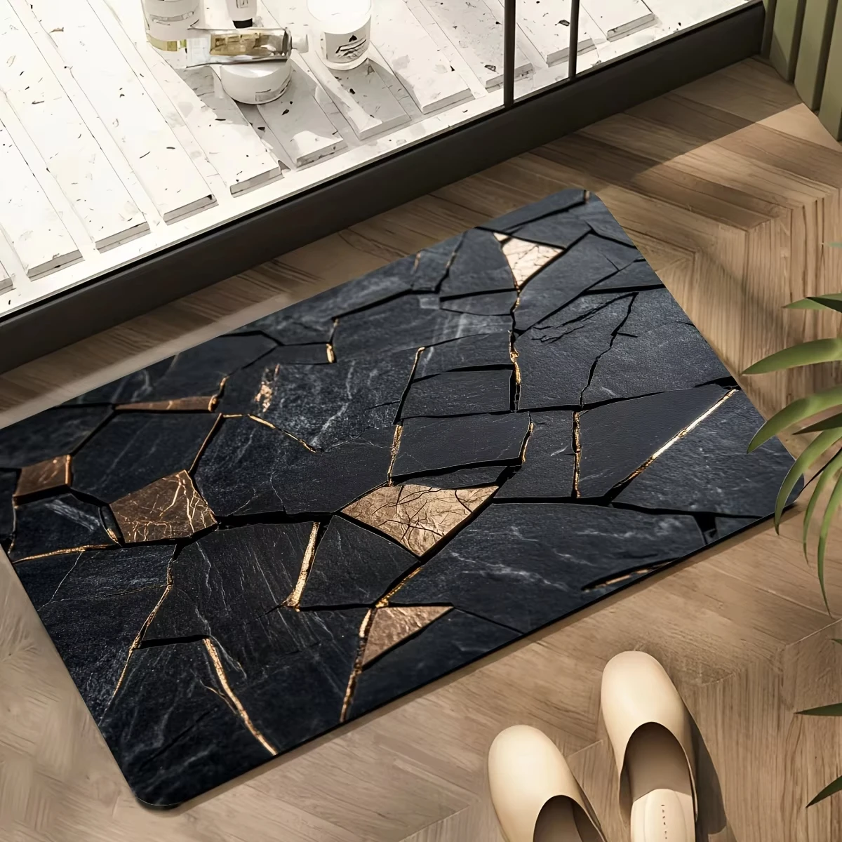 Vikama Silica Algae Wall Covering, Luxurious And Soft, Suitable For Bathroom, Entrance Door, And Staircase Passage Carpets