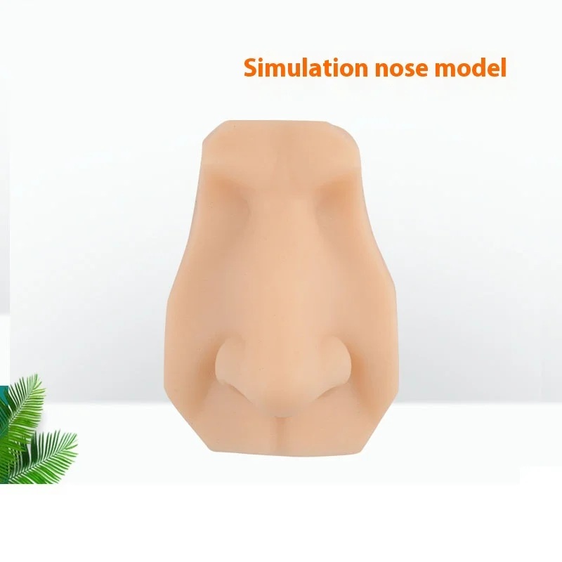 Modelo de nariz de prática de injeção de silicone simulado Rhinomodeling rhinomodelação