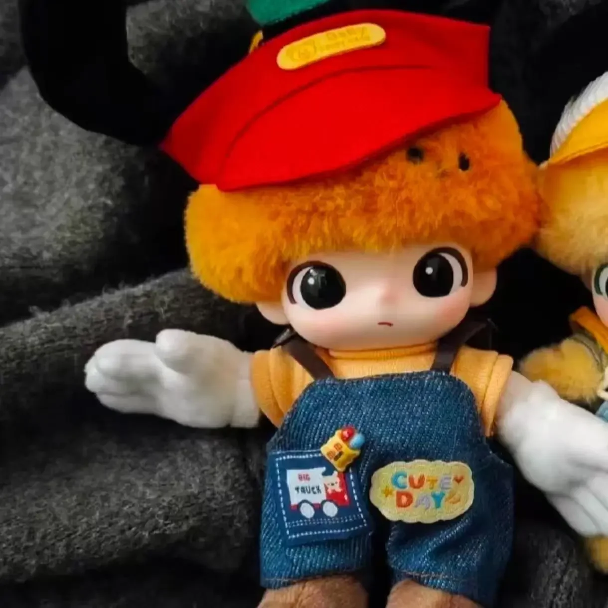 1 قطعة ل 17 سنتيمتر Labubus ملابس دمى صغيرة الزي قبعة الملابس الأحذية Labubu II إكسسوارات دمي زراعة الجلوس لعبة الحفلات اللعب #3