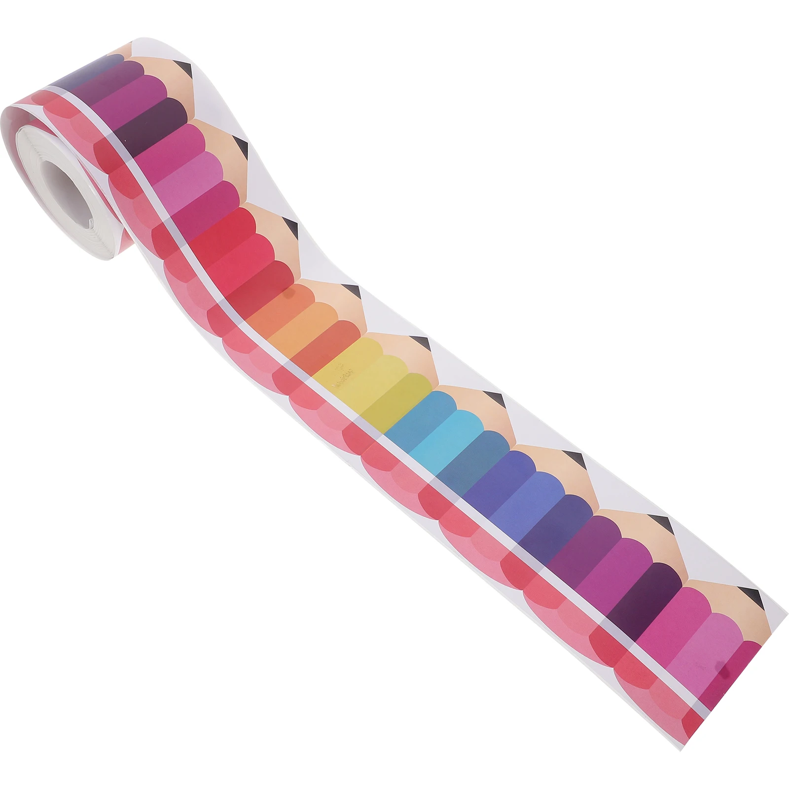 

Pencil Border Stickers Decorative Trim for Classroom Blackboard Festival Accessories Removable Bulletin Board Borders Art