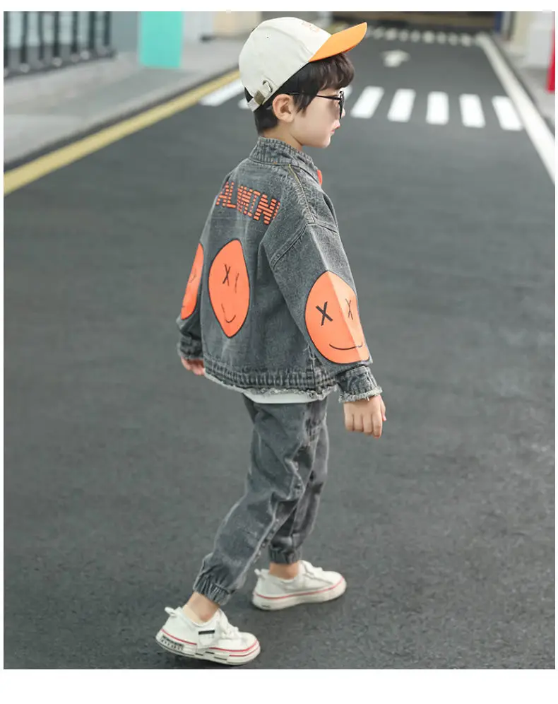 Boys Clothing Set Children Clothing Sets Kids Clothes Boy Suits For Boys Clothes Spring  Autumn Kids  demin Tracksuit 3-13 years