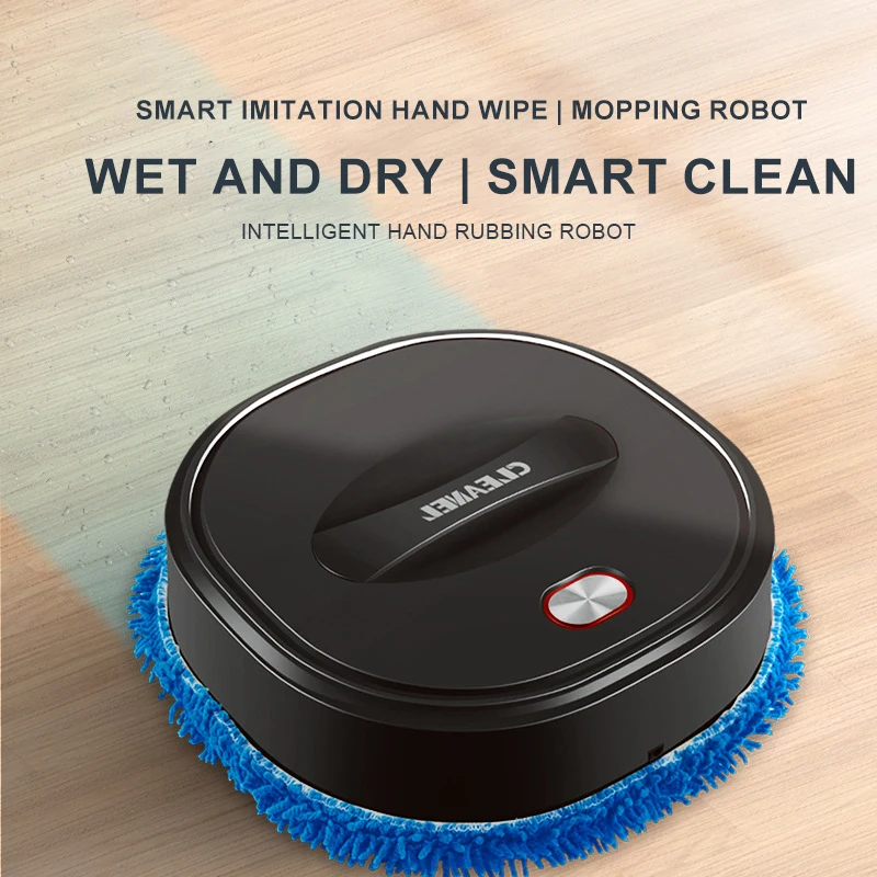 Intelligent Sweeping Robot Wet And Dry Mopping Machine Mini Cleaning Household Office Machine Automatic Sweeper Vacuum Cleaner