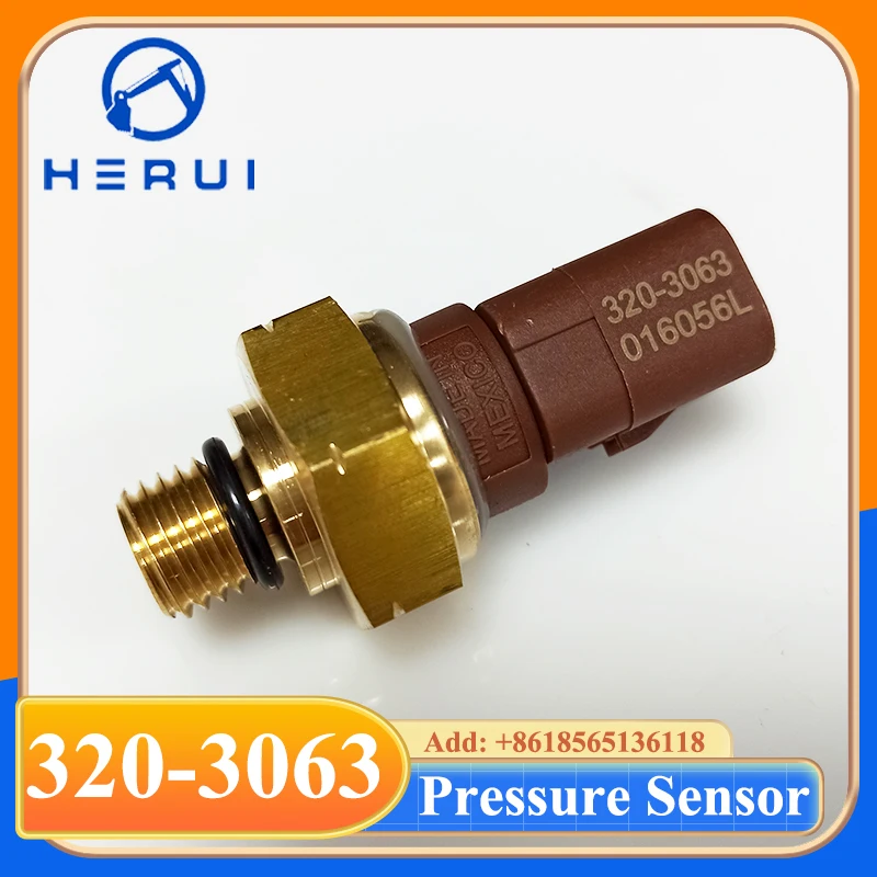 320-3063 Pressure Sensor Switch For Engine C4.4 C7.1 C9.3 C15 Oil Fuel Pressure Sensor 3203063