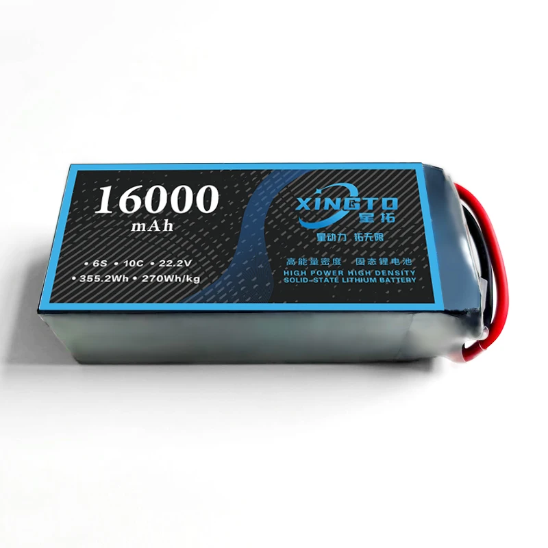 6s 16000mah 10C 22.2V High Energy Density Solid State Battery Rechargeable Batter Drone Batteries