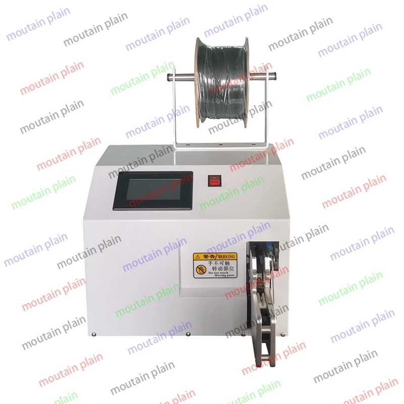 Gold Wire Single Binding Machine 3-28mm Automatic Wire Binding Machine 15-40mm Power Data Wire Tying Line Lollipop Hanger