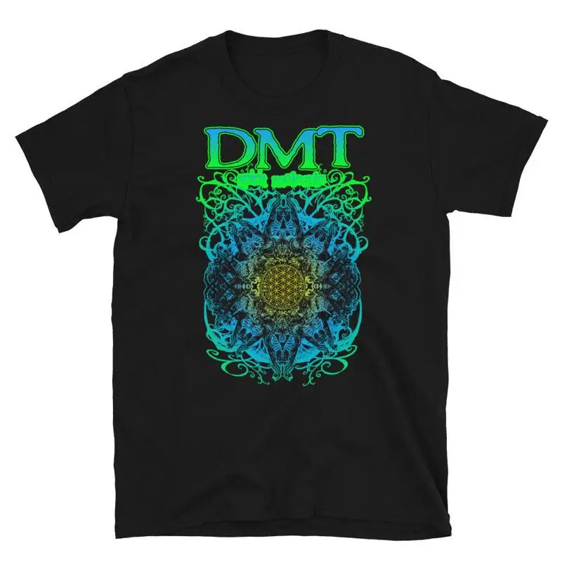 Camiseta Dmt Sprit molécula semilla de la vida Meditron Cube
