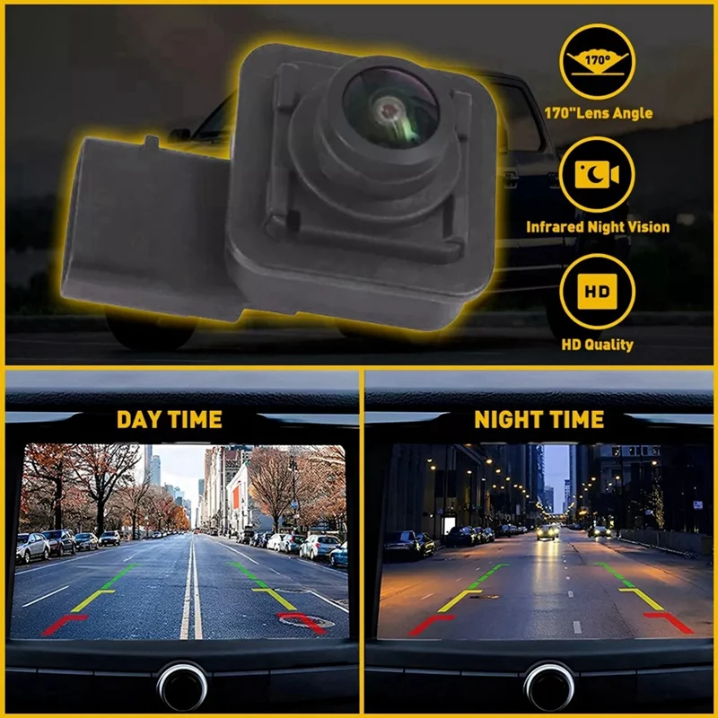 

FL3Z-19G490D Car Rear View Camera For Ford F150 F-150 2015-2017 Parking Assist Camera