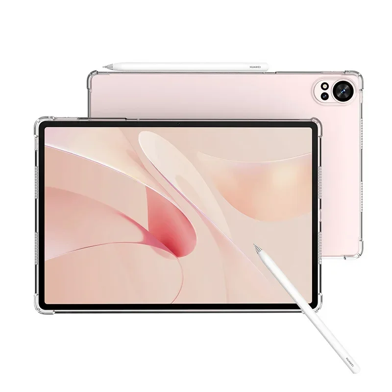 Custodia trasparente per Huawei MatePad Air 2024 custodia morbida in Silicone TPU da 12 pollici per custodia protettiva MatePad Pro12