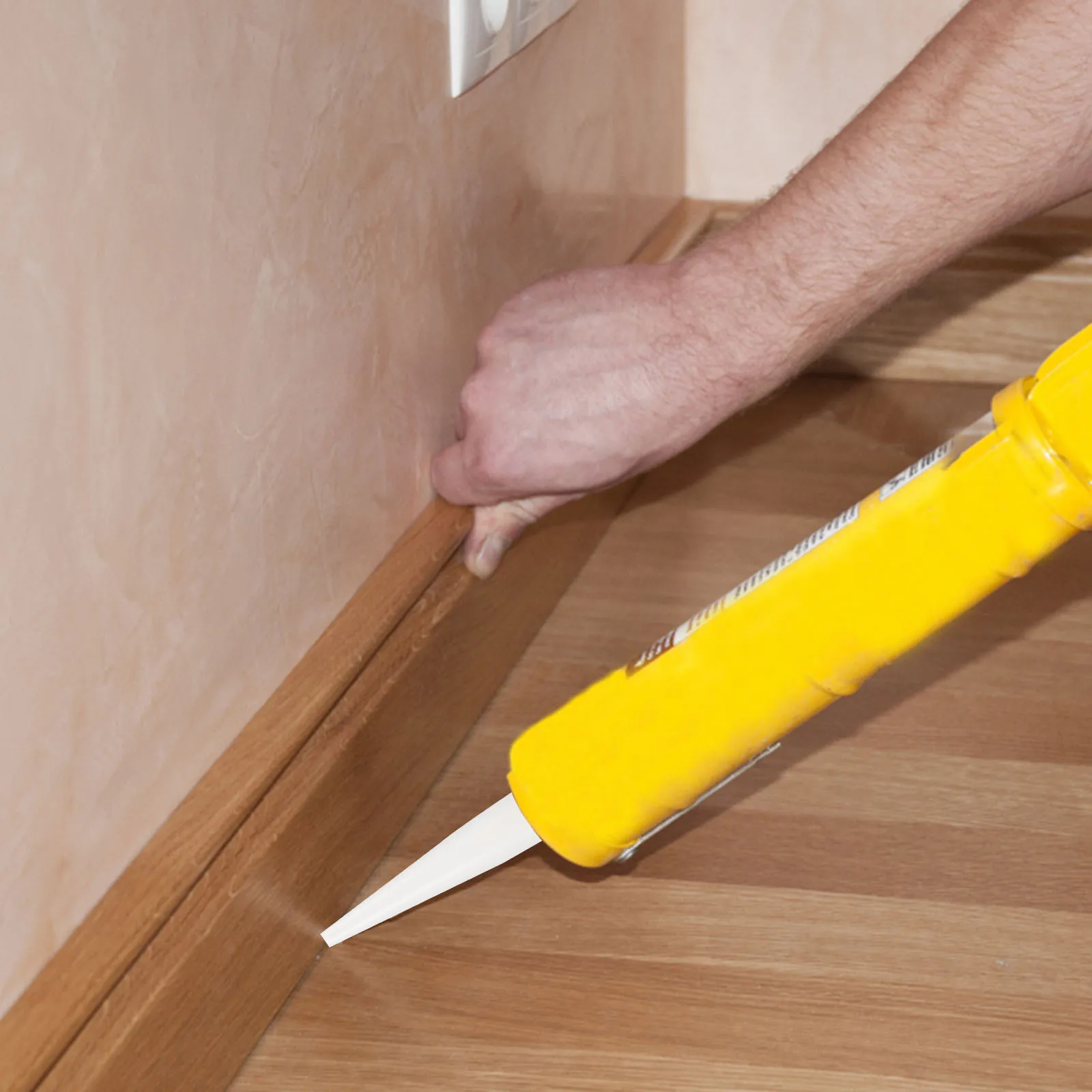 

50Pcs Caulking Nozzle Tips Durable Easy to Assemble for Bathroom Kitchen Sealant Application Caulk Glue Head Caulking Tips