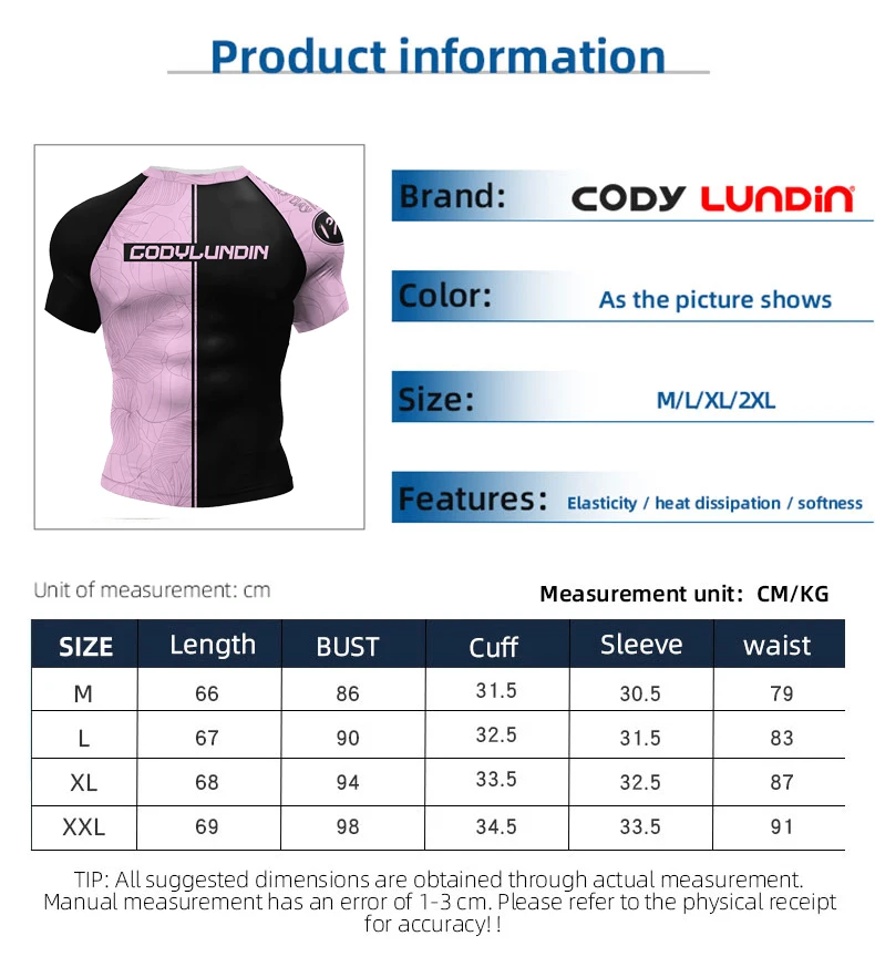Personal Popular Design Sublimation Short Sleeve Black No Gi BJJ Jiu Jitsu Rashguard Fight BJJ Mma Rash Guard Shirts For Men