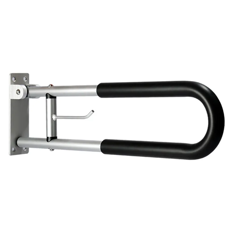 Stainless Steel Eco-Friendly Durable Anti-Slip Foldable Grab Bar Modern Design for Elderly Disabled Bathroom Accessible Handrail
